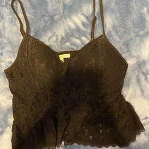 Haute Monde lacey top
